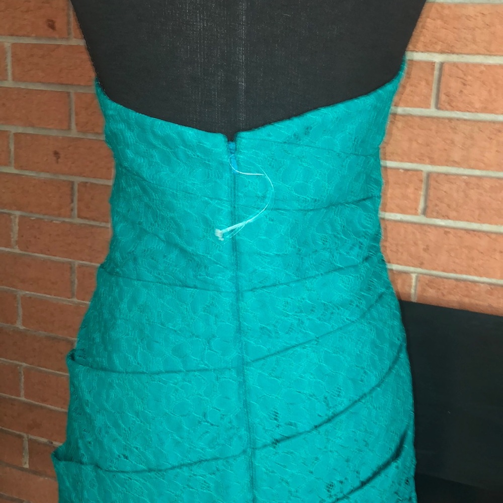 🧚🏽JASMINE🧚🏽NINFA STRAPLESS LACE COCKTAIL DRESS - Picture 6 of 9